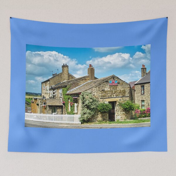 Item preview, The White Horse Pub In Emley designed and sold by Alisonchambers2.