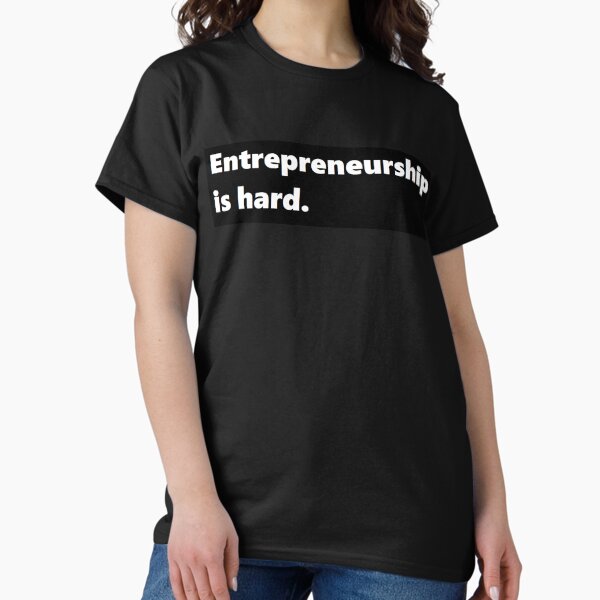 Item preview, El emprendimiento es difícil. designed and sold by BrandoCafe.