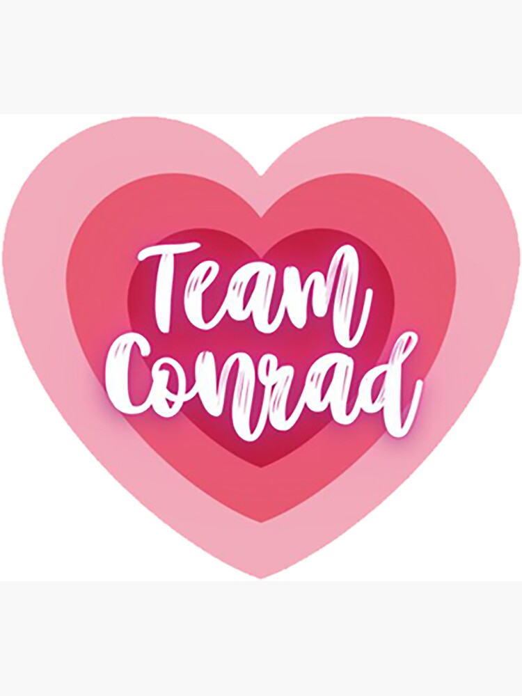 Team Conrad ♡ The Summer I Turned Pretty Magnet for Sale by LittleCraft