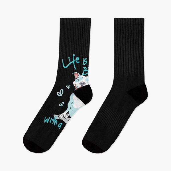 Item preview, Funny Pitbull Mom Gift Life Is Better With A Pitbull Sticker designed and sold by laureljusjv.