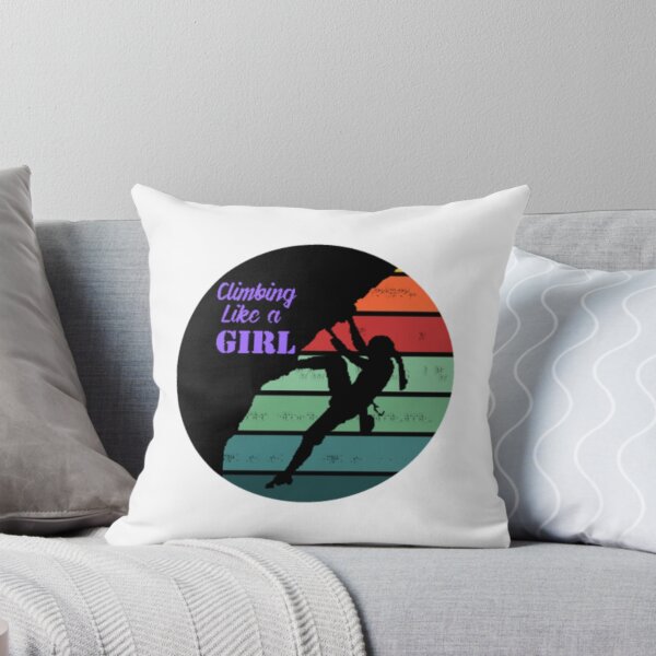 Item preview, Climbing Like a Girl designed and sold by Positive Lad.