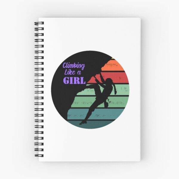 Item preview, Climbing Like a Girl designed and sold by Positive Lad.