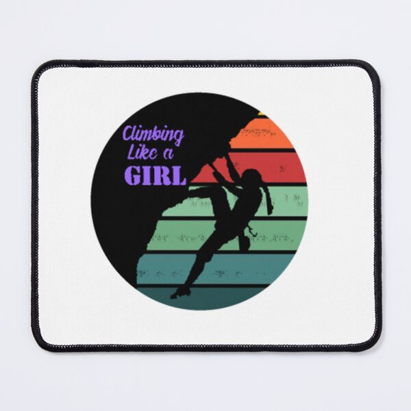 Item preview, Climbing Like a Girl designed and sold by Positive Lad.
