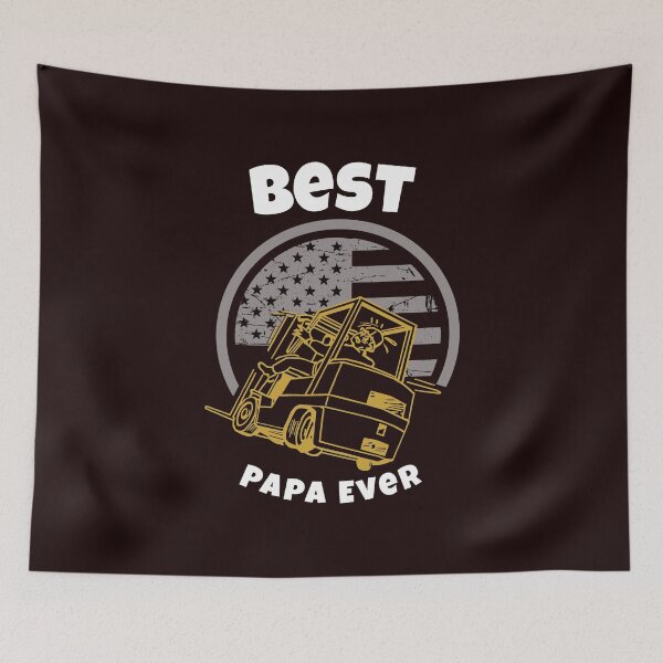 Item preview, Best Forklift Papa designed and sold by TeamsterLife.