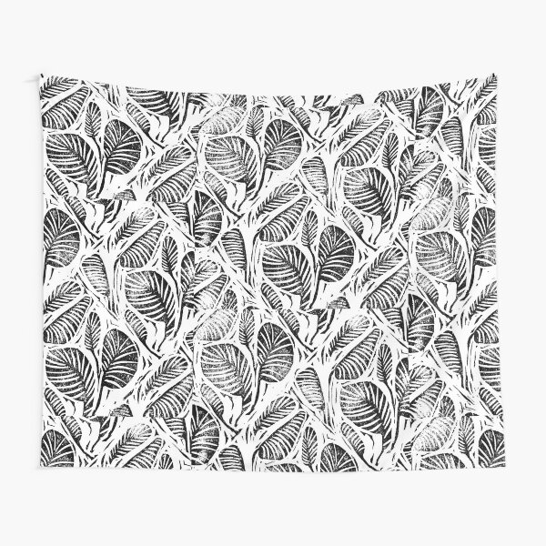 Disover Jungle - Tropical leaves Tapestry