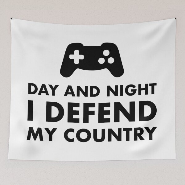 Item preview, Day And Night I Defend My Country designed and sold by lukassfr.