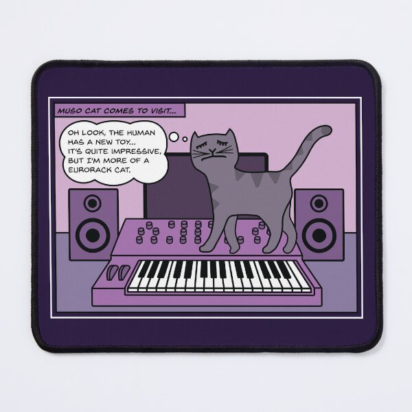 Item preview, Synth Cat Purple designed and sold by AtomicMalibu.