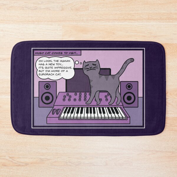Item preview, Synth Cat Purple designed and sold by AtomicMalibu.