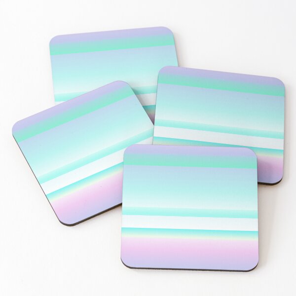 Item preview, coastal color palette striped | pastel color palette striped designed and sold by lausn.