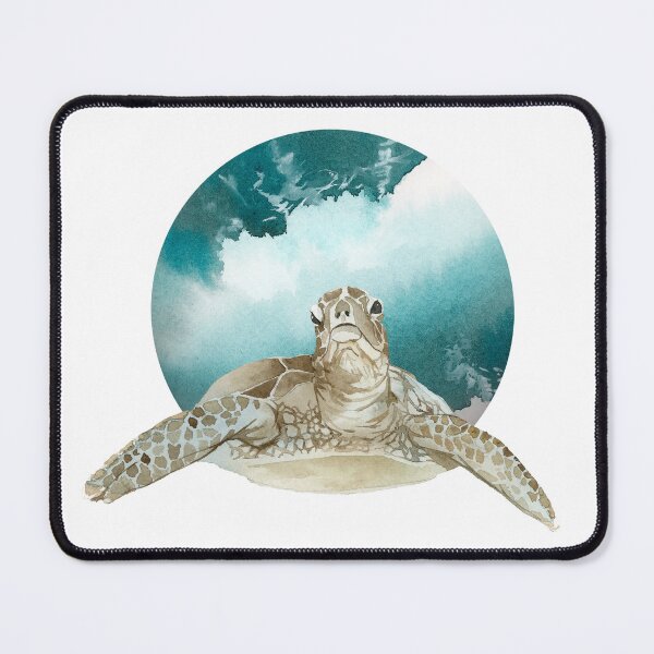 Item preview, Sea Turtle Watercolor Save The Colorful SeaTurtles designed and sold by Minnesnowta.