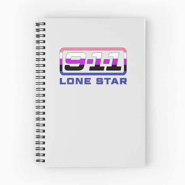 Item preview, 9-1-1: Lone Star logo (Genderfluid Pride Themed) designed and sold by Sunny's Delights.