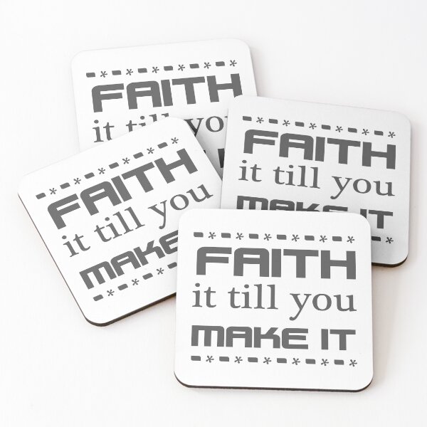 Item preview, Christian Design - Faith it till you Make It designed and sold by simplydesignart.
