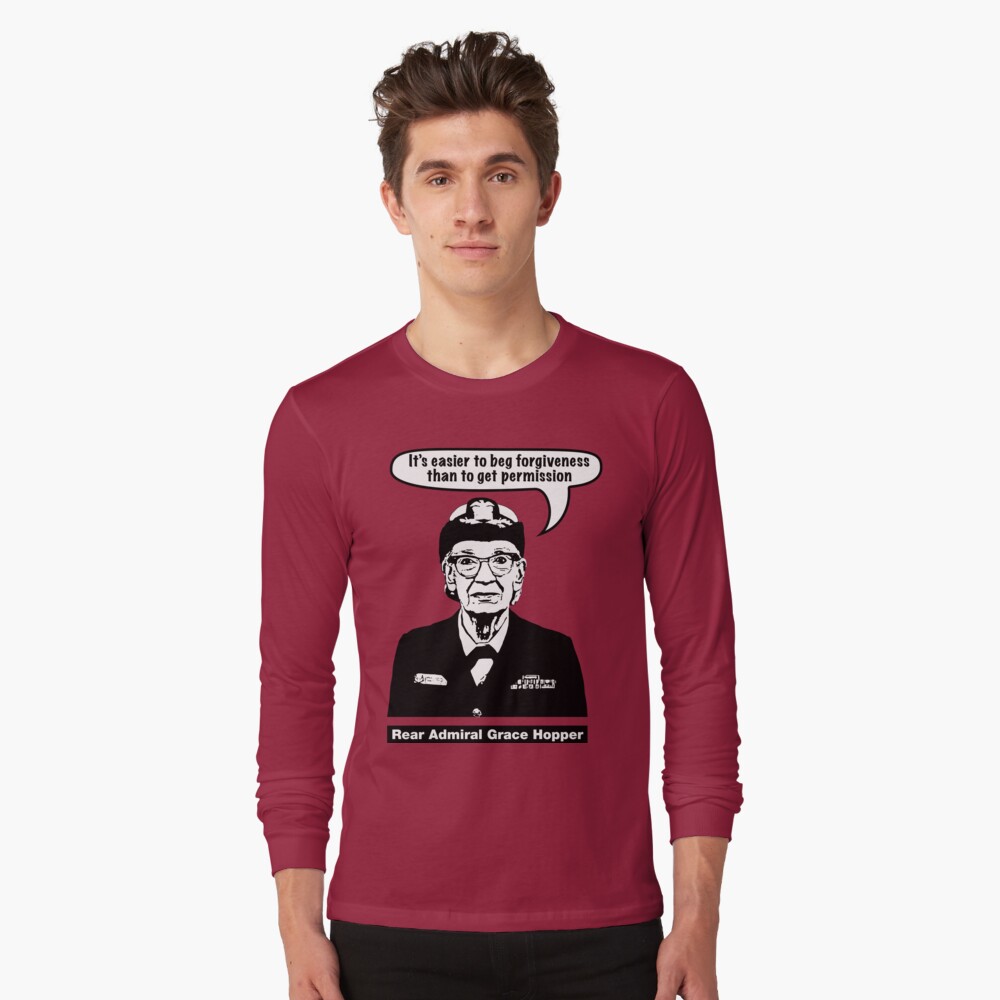 "Grace Hopper" Tshirt by suranyami Redbubble