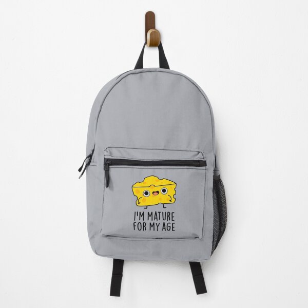 Item preview, I'm Mature For My Age Funny Cheese Puns designed and sold by punnybone.