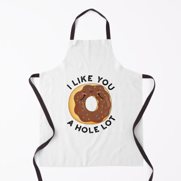 Item preview, I Like You A Hole Lot Funny Donut Puns  designed and sold by punnybone.