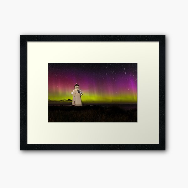 Item preview, Waipapa Point Lighthouse & Aurora Australis designed and sold by Kimball Chen.
