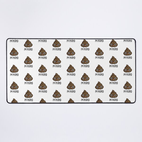 Item preview, I'm Pooped Funny Poop Puns designed and sold by punnybone.
