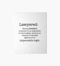 Lawyered definition Art Board