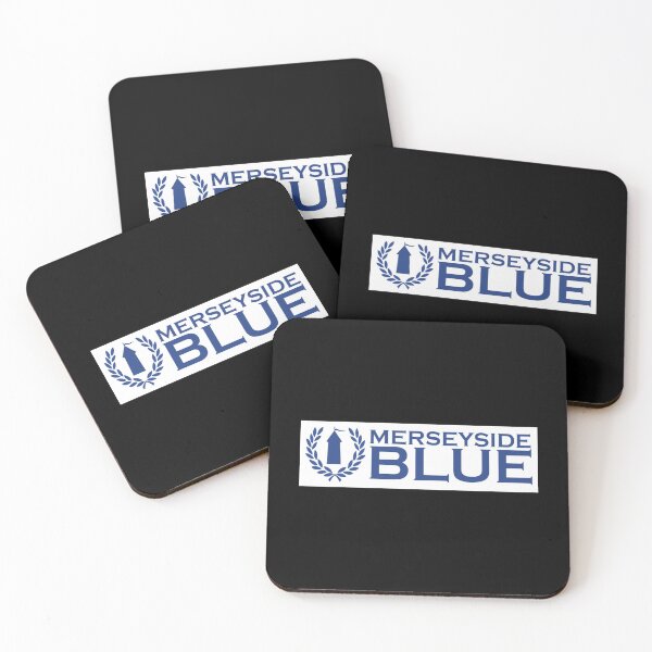 Item preview, Merseyside Is Blue Sticker designed and sold by felyn3gloria.