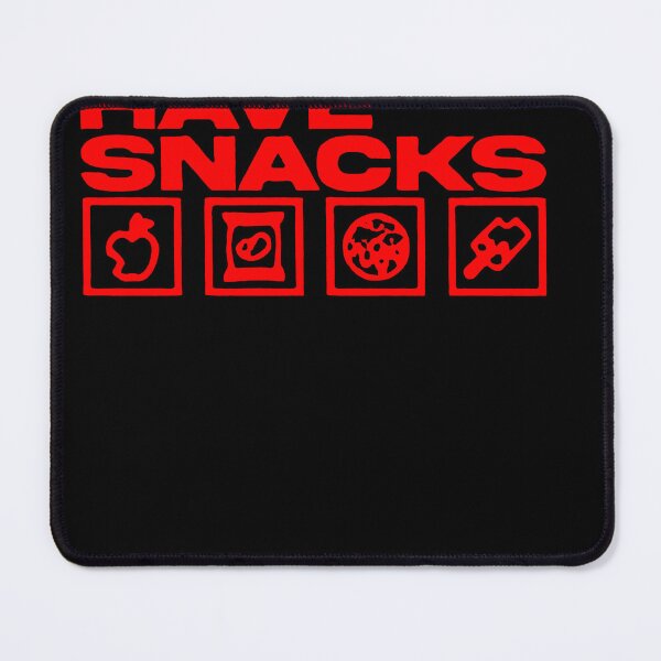 Item preview, JSTU - Must Have Snacks red designed and sold by Wanghton.