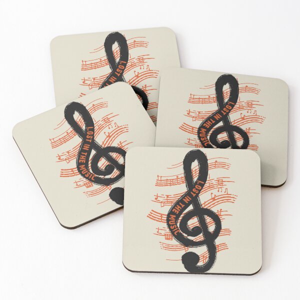 Item preview, Lost in the #Music - for music lover  designed and sold by RSDigitalPrintDesign.