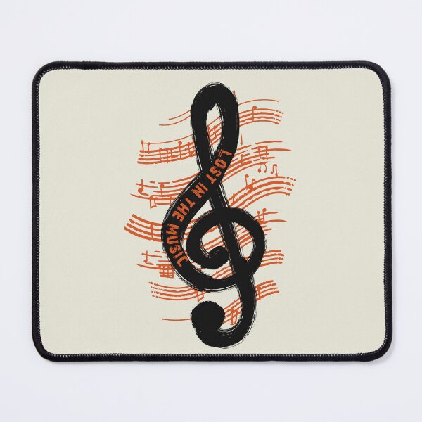 Item preview, Lost in the #Music - for music lover designed and sold by RSDigitalPrintDesign.