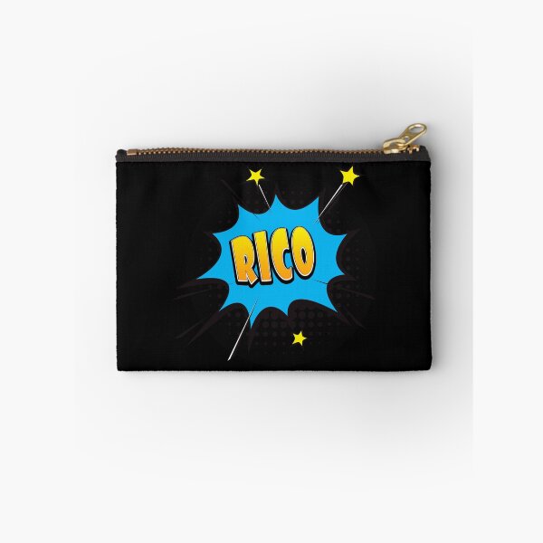 Item preview, Comic Book Speech Bubble Font First Name Rico Sticker designed and sold by donnielnah.