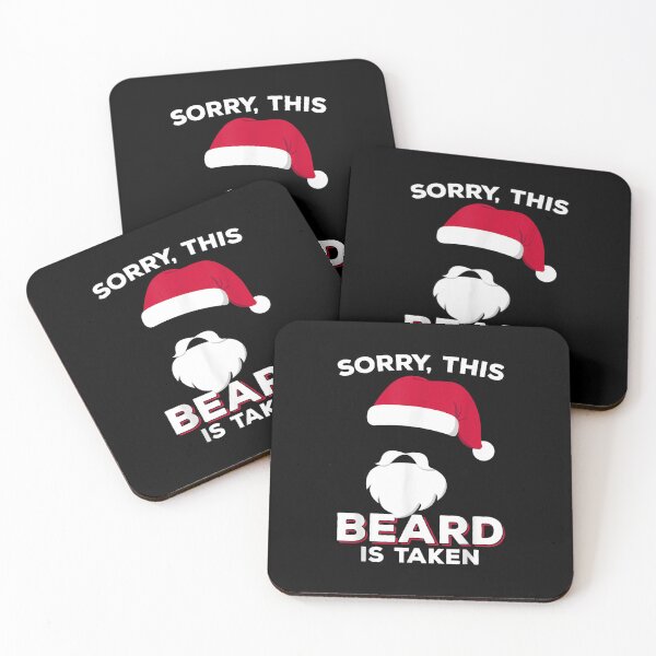 Item preview, Mens Sorry This Beard is Taken  Christmas Santa Beard  designed and sold by AdonisShop.