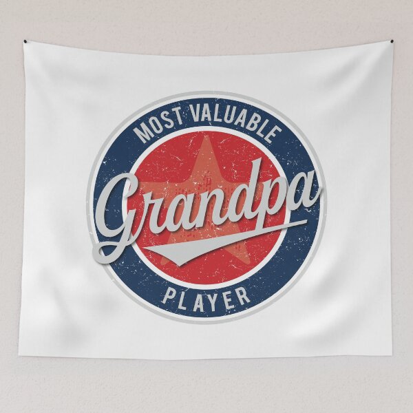 Item preview, Grandpa - Most Valuable Player designed and sold by TeesbyDD.