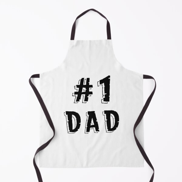 Item preview, Number 1 Dad Text Art Design designed and sold by Ludovic Geusa.