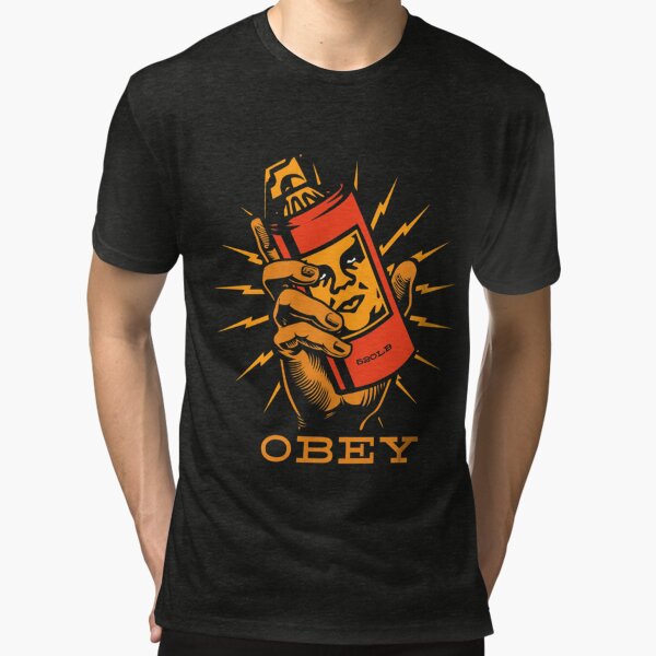 Obey Propaganda Tee - Black - New Star