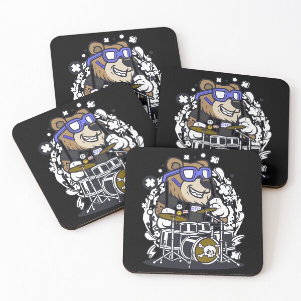 Item preview, Bear Drummer designed and sold by Casparbuisness.