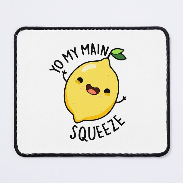 Item preview, Yo My Main Squeeze Funny Lemon Puns designed and sold by punnybone.