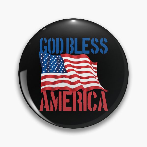 Artikelvorschau, God Bless America USA Flag Patriotic 4th of July Gear entworfen und verkauft von DynamicDesign.