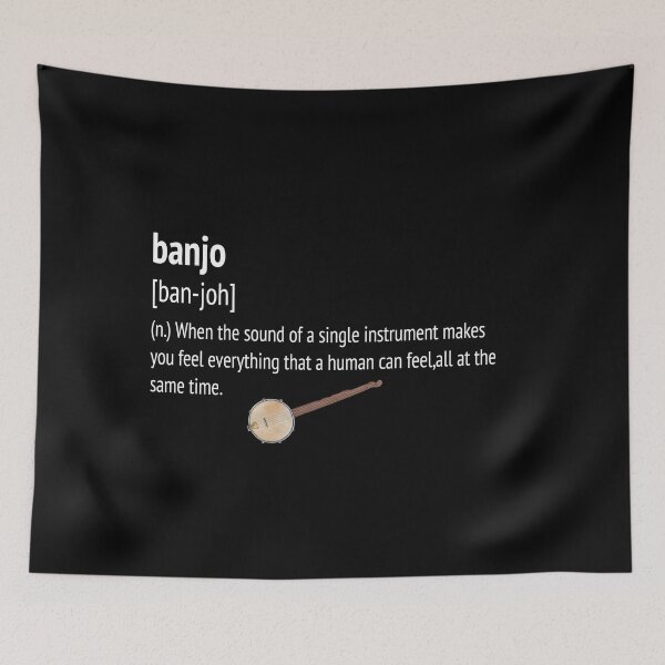 Item preview, Definición divertida del banjo designed and sold by Atlas Bog.