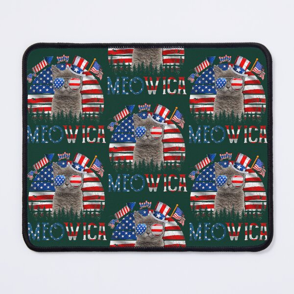 Item preview, Meowica Cat Fourth 4Th Of July Patriotic Usa American Flag designed and sold by ButaIkura.