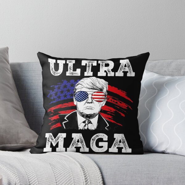 Item preview, Distressed Ultra Maga Trump Usa Flag Anti Biden Patriotic designed and sold by FankkaGanri.