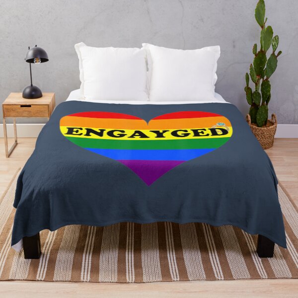 Item preview, Engayged Gay Pride Month Rainbow Flag Equality Lgbtq designed and sold by FankkaGanri.