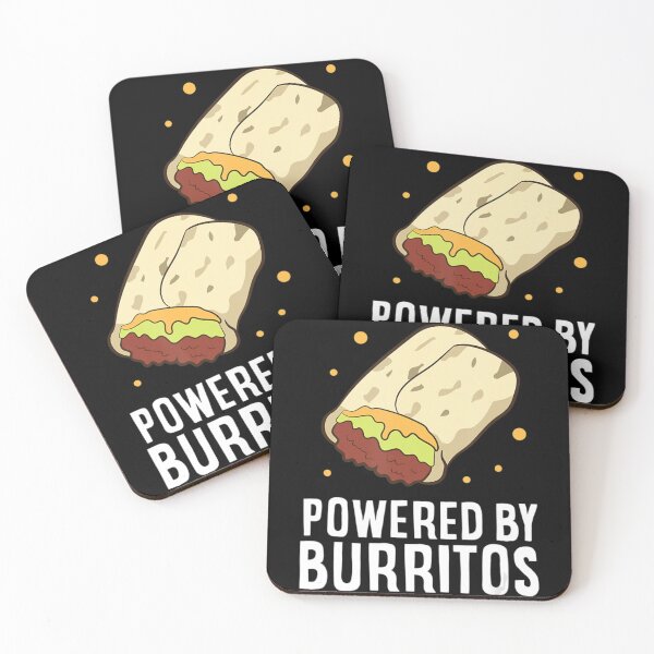 Item preview, Mexican Food Love Powered By Burritos I Love Burritos designed and sold by ButaIkura.