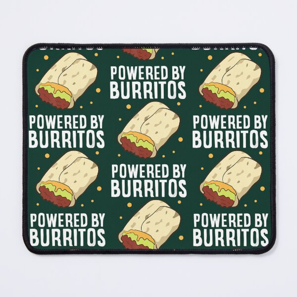 Item preview, Mexican Food Love Powered By Burritos I Love Burritos designed and sold by ButaIkura.