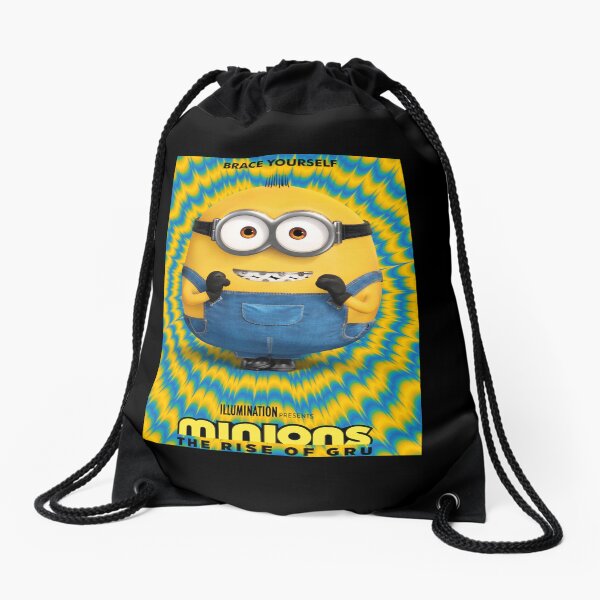 2019 Despicable Me Minion Cute Canvas Cartoon Adult Backpack School Bag  Free Shipping