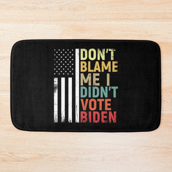Item preview, Don't Blame Me I Didn't Vote Biden Usa Flag Anti Biden designed and sold by FankkaGanri.