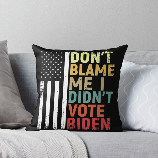 Item preview, Don't Blame Me I Didn't Vote Biden Usa Flag Anti Biden designed and sold by FankkaGanri.