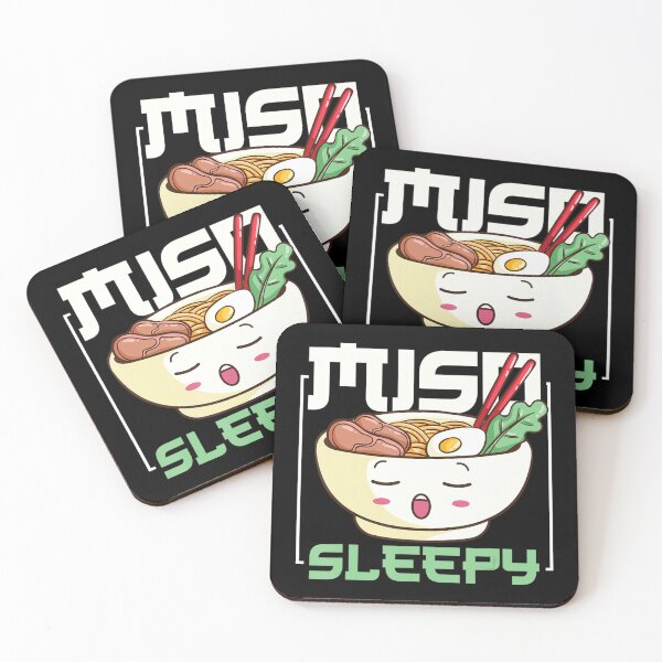 Item preview, Miso Sleepy Ramen For A Anime Manga Fan designed and sold by ButaIkura.