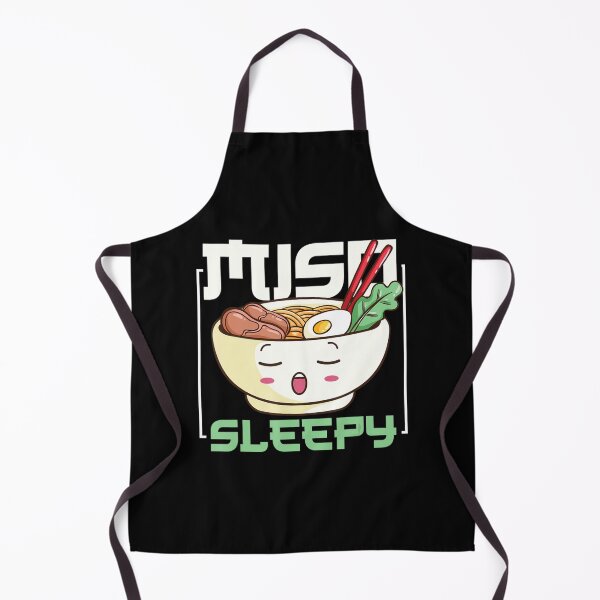 Item preview, Miso Sleepy Ramen For A Anime Manga Fan designed and sold by ButaIkura.