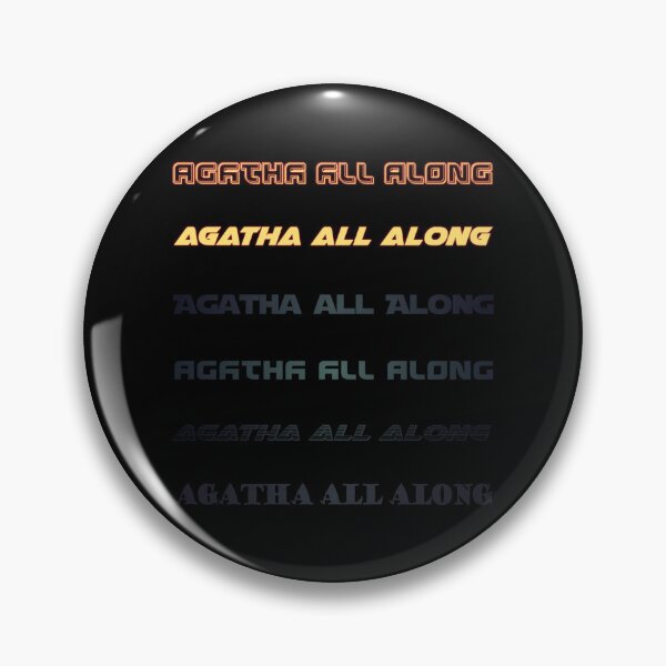 Item preview, Agatha All Along Sticker designed and sold by saurelmosert.