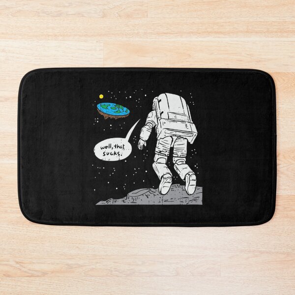Item preview, Moon Landing, Flat Earth, That Sucks, Space designed and sold by ButaIkura.