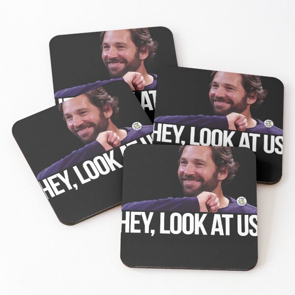 Item preview, Hey, look at us - Paul Rudd   designed and sold by MarshaFreman2.