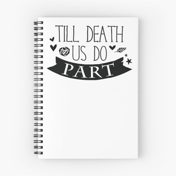 Item preview, Till Death do us PART wedding vows designed and sold by jazzydevil.