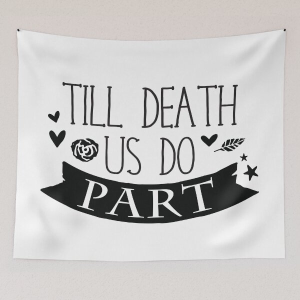 Item preview, Till Death do us PART wedding vows designed and sold by jazzydevil.